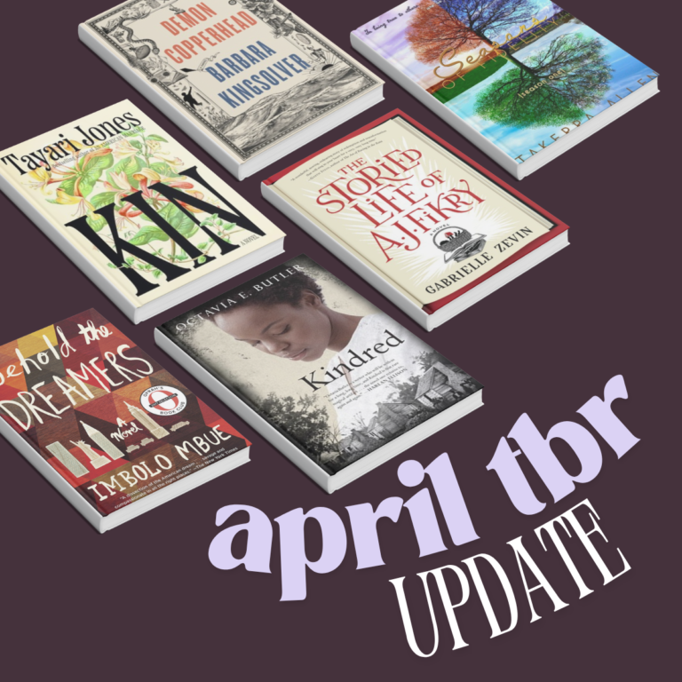April TBR Update – 6 New Books!