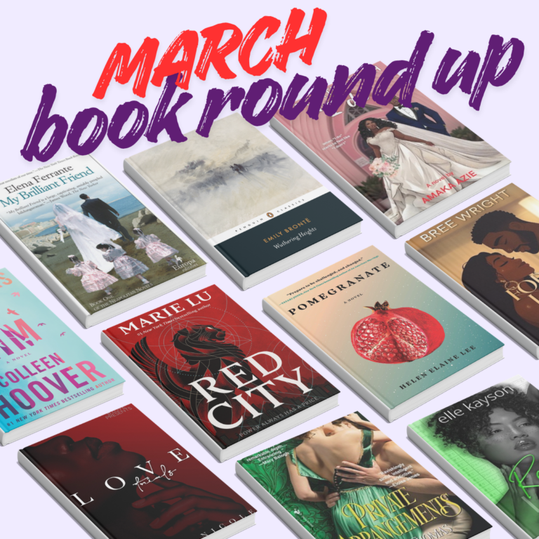 March Book Round Up!